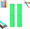2 Pcs Cold Shrink Handle Wrap with Textured Grip – Silicone Non-Slip Cover for Secure Tool & Sports Handles – Durable, All-Weather Cold-Shrink Sleeve for Comfort & Control
