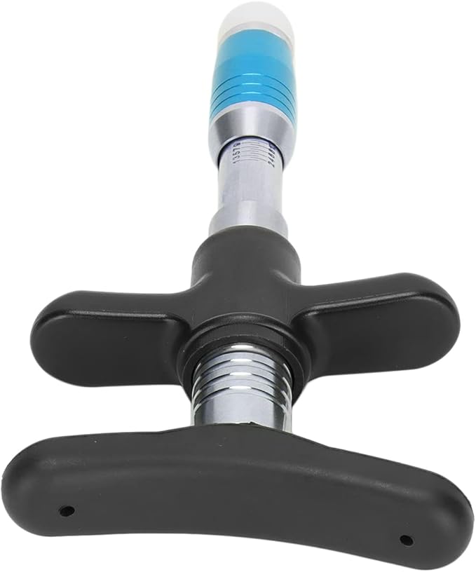 ZJchao Chiropractic Adjustment Tool, 10 Levels Manual Single Head Spinal Massager Hand Back Massage Tool Gun Device Portable Chiropractic Adjustment Tool (Blue)