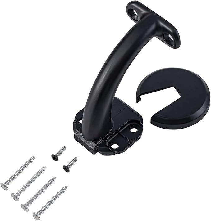 Handrails mounting Bracket （Additional Bracket -Matte Black 1PCS）