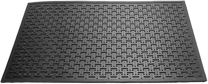 Rubber Non-Slip Waterproof Floor Mat Heavy Duty Anti-Fatigue Mats 33"x57" for Wet or Snow Deck, Restaurant Bar Kitchen Yard Boat
