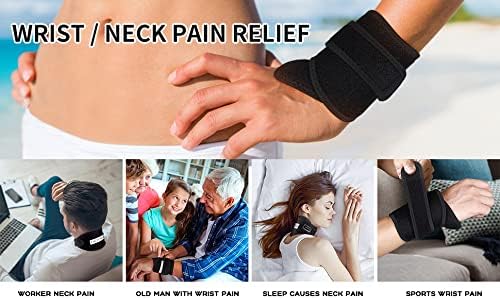 Infrared &Red Light Therapy Devices: Pain Relief 850NM LED Neck Pain Fatigue Light Therapy Warp Pad Home Use FDA Cleared Device