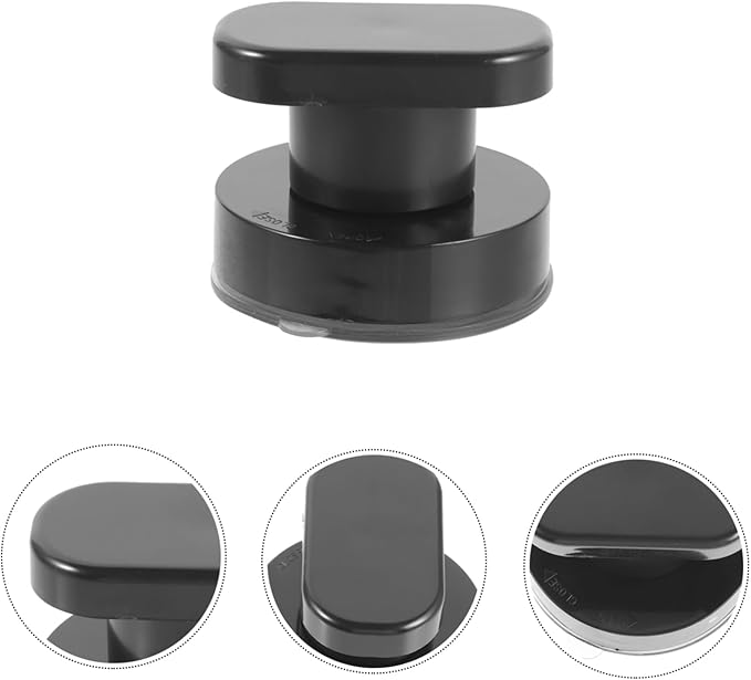 3pcs Self-Stick Knob Pulls for Cabinets and Suction Cup Handles Replacement Kitchen Cabinet Hardware Easy Install Fit