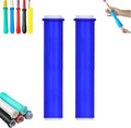 2 Pcs Cold Shrink Handle Wrap with Textured Grip – Silicone Non-Slip Cover for Secure Tool & Sports Handles – Durable, All-Weather Cold-Shrink Sleeve for Comfort & Control