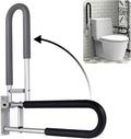 Handicap Grab Bars Rails 29.5 Inch Toilet Handrails Bathroom Safety Bar Hand Support Rail Handicapped Handrail Accessories for Seniors Elderly Disabled Mounted Bath Grips