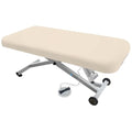 EarthLite Ellora Electric Lift Massage Table, Flat Table Top, Made in USA, 30" x 73, Vanilla Creme