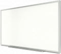 TRU RED Melamine Whiteboard | Dry Erase Board for Wall, White Board with Gray Aluminum Frame, 5 ft x 3 ft