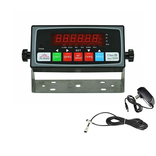 Liberty LS-IN202 LED Scale Indicator Used for Flor Scales with 4+4 Cable Package, (Mostly Used Indoor)