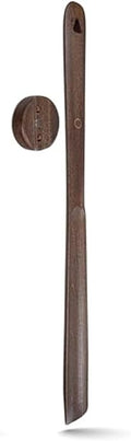 Kolbein 19.7" Long Wooden Shoehorn - Magnetic, Easy Wall Mount, Durable & Elegant Beechwood Design, Comfortable Shoe Wearing
