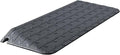 Rubber Wheelchair Threshold Ramp, 1"/1.5"/2"/2.5"/3"/3.5"/4" Rise Options, Wheelchair Ramp 7000Lbs Load Capacity, Non-Slip Textured Surface for Wheelchairs, Scooters (2.5" Rise)