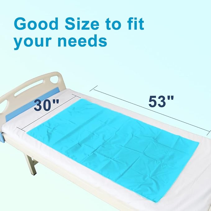 Tubular Slide Sheet for Patient Transfer，Washable & Reusable Draw Sheets, Sliding Board Suitable for Cars, Vehicles, Wheelchairs, Hospitals, Bed Transfers, Nursing Home Care，53" x 30"