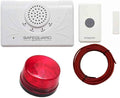 Safeguard Supply Warehouse Doorbell WDK ERA STROBE- Commercial Wireless Doorbell System with Flashing Strobe Light for Noisy & Hearing Impaired Environments - Manufacturing