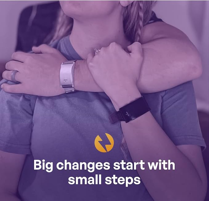 Pavlok Shock Clock 3 | Smart Alarm for Heavy Sleepers & Habit Breakers | Vibration, Beep & Safe Zap Wake Up | App-Controlled | Waterproof & Sweatproof | Silent Alarm for Couples | 1-Year Warranty