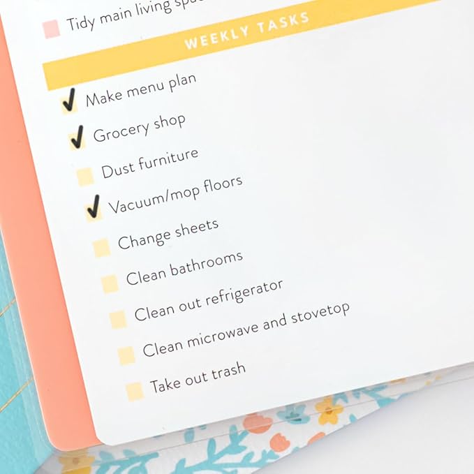 PPP Pocket Calendar 2026 (Pink Dot) | Weekly Checklists | Monthly Calendar Layout | Personal Goals | Notes Pages | Poly Laminated Cover | Twin Ring Coil Binding | Pocket-Sized 4x6.5" | Planner
