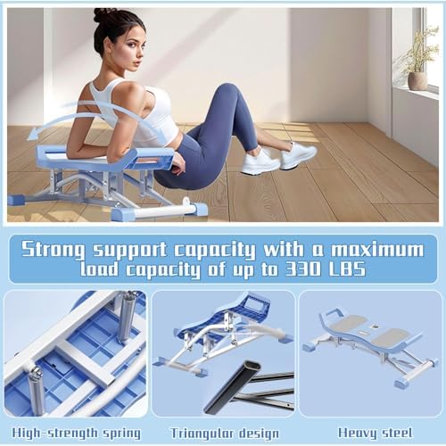 Stridon Balance Board with LCD Monitor - Ski Balance Trainer, 330 Lbs Capacity, Portable Waist Twister & Resistance Bands for Full Body Workouts, Improve Stability & Core Strength