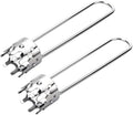 2 Pcs Fruit and Vegetable Corer Tool, Red Bell Pepper Seed Corer, Stainless Steel apple core remover, Practical Kitchen Gadget for Removing Fruit Vegetable Cores, Easy to Clean (Type B)