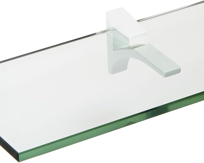 Spancraft Glass C-4.75x27-White Cardinal Glass Shelf, White, 4.75" x 27"