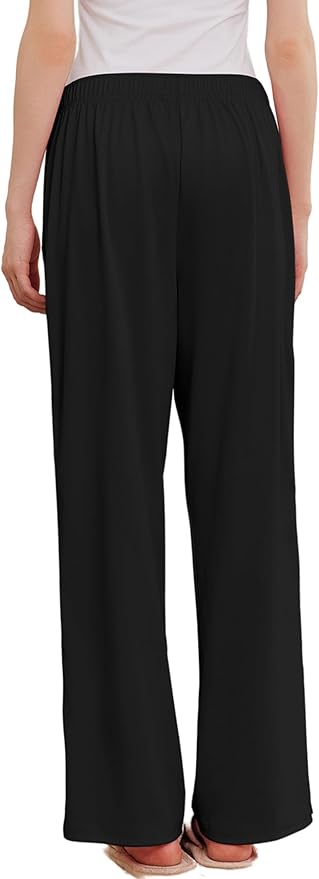 Deyeek Women's Tear Away Pants Side Split Snap Open Bottom Sweatpants Leg Breakaway Post Surgery Pants with Pockets