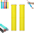 2 Pcs Cold Shrink Handle Wrap with Textured Grip – Silicone Non-Slip Cover for Secure Tool & Sports Handles – Durable, All-Weather Cold-Shrink Sleeve for Comfort & Control