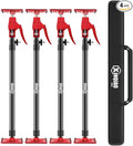 XINQIAO Cabinet Jacks for Installing Cabinets, Light Duty Third Hand Tools Adjustable Support Pole from 45 in to 113.6 in, 4 PCS