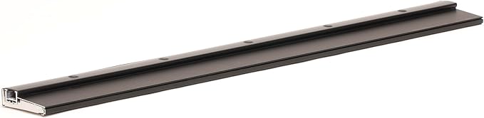 Adjustable Aluminum Threshold – Extra Short Width with Hidden Screws, Adapts to Any Height, Heavy-Duty for Residential & Commercial Use, Available in Multiple Sizes (Black, 36 inch)