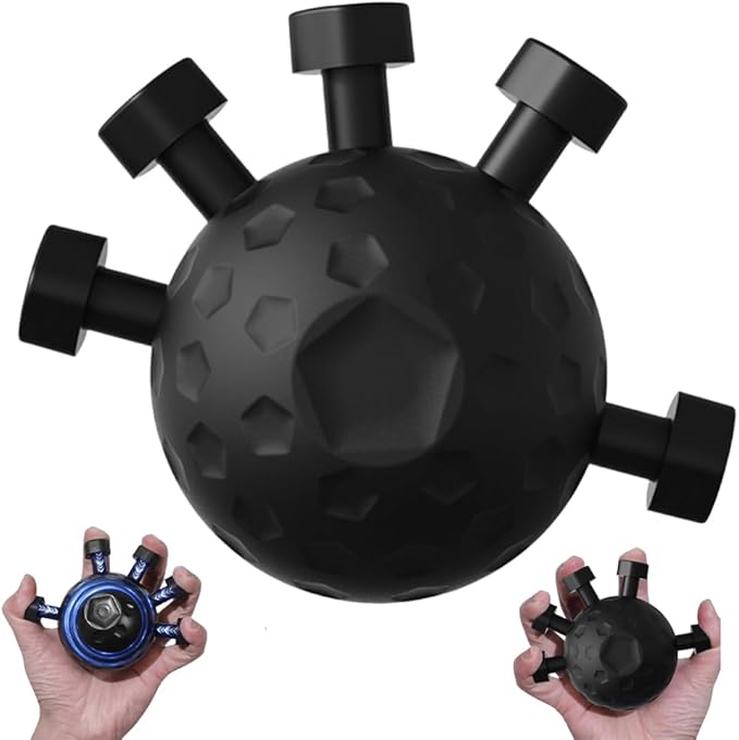 Finger Grip Strengthener, 2025 New Hand Grip Strength Trainer, Finger Exerciser Grip Tool, Adjustable Hand Muscle Strength Trainer for Grip Strength and Grip Training