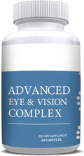 #1 Complete Research Vision Formula Advanced Eye Health Vitamin & Mineral Supplements for Adults w/Bilberry, Lutein, Zeaxanthin, Lycopene, Resveratrol | Supports Eye Strain, Dry Eyes 60 Capsules