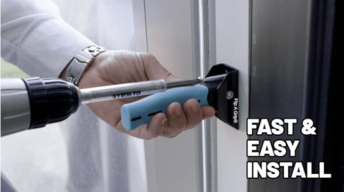 Shiwala Flip A Grip Doorway Assist Handle, Foldable Safety Support Bar for Balance Aid for Stairs and Doorways