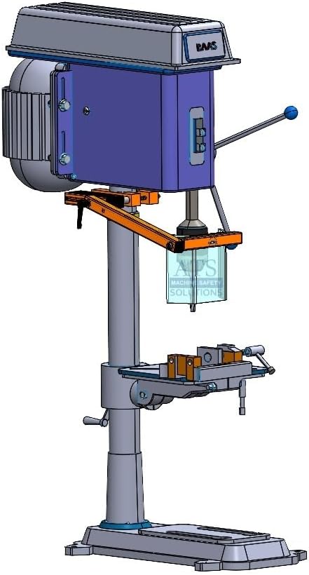 ATS Safety, Drill Press Guard - Econ-Series Drill Press Accessories, Part # DPG-ES1
