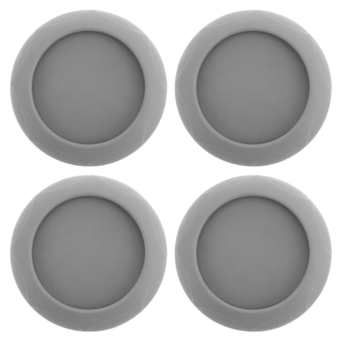 4Pcs Baby Gate Wall Protector Cups Safety Gate Accessories for Stairway Doorway No Drill Installation Grey Protects Walls from Damage