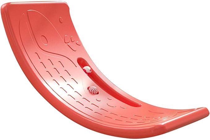 Fydun Rocker Board, Kids Plastic Load Bearing 50kg 110.2lb Board, Stable Balance Er As a Birthday Children's for Exercise Indoor