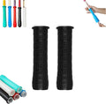2 Pcs Cold Shrink Handle Wrap with Textured Grip – Silicone Non-Slip Cover for Secure Tool & Sports Handles – Durable, All-Weather Cold-Shrink Sleeve for Comfort & Control