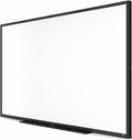 TRU RED Melamine Whiteboard | Dry Erase Board for Wall, White Board with Black Aluminum Frame, 4 ft x 3 ft