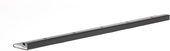 Adjustable Aluminum Threshold – Extra Short Width with Hidden Screws, Adapts to Any Height, Heavy-Duty for Residential & Commercial Use, Available in Multiple Sizes (Black, 36 inch)