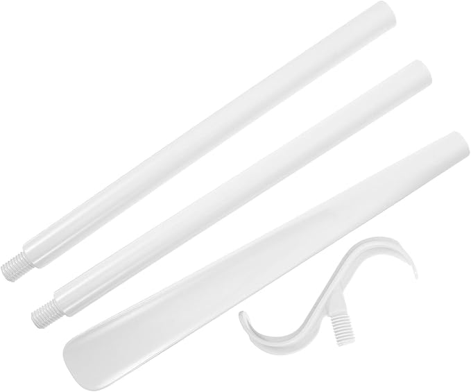 Adjustable Long Dressing Stick with Shoe Horn and Sock Remover Lightweight Dressing Aid for Elderly Disabled Portable One Shoe Lifter
