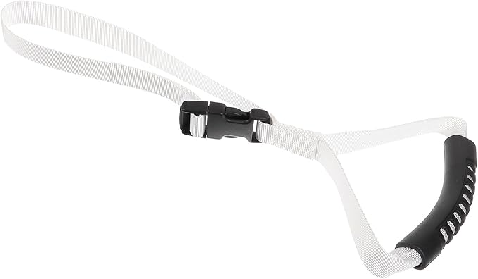 Baluue Car Assist Handle for Elderly and Disabled Adults, Portable Car Door Grab Handle with Support Strap, Mobility Aid for Safe Vehicle Entry and Exit, White
