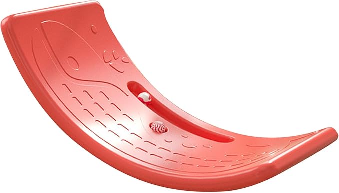 Fydun Rocker Board, Kids Plastic Load Bearing 50kg 110.2lb Board, Stable Balance Er As a Birthday Children's for Exercise Indoor
