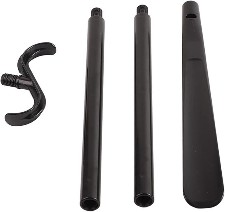 Detachable Long Dressing Stick with Shoe Horn, Dressing Aid for Elderly and Disabled, Portable Socks Shoes Dressing Assist Tool, 4 Section Extendable Dressing Stick for Limited