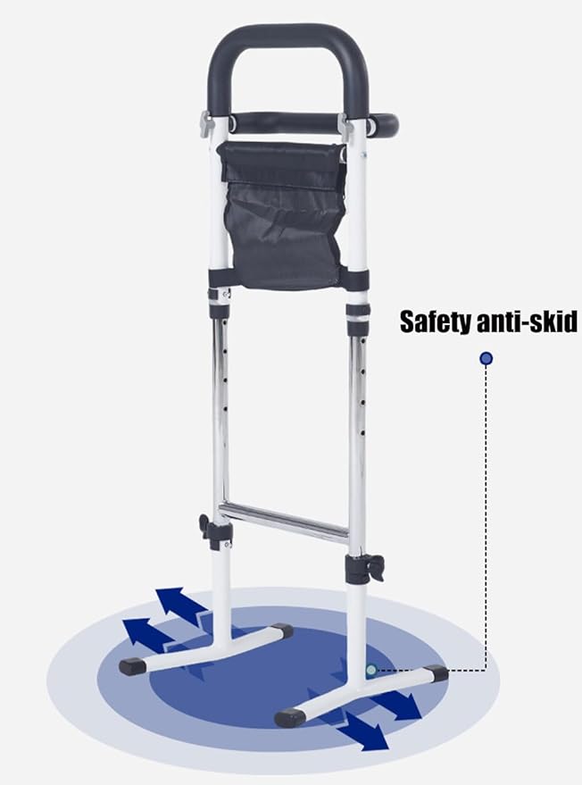 Chair & Couch Stand Assist bar, Help to Stand and Move Lift Assist, for Seniors Elderly, Adults and Others who Need Extra Help, Can Withstand 300 Pounds (Double handrails)