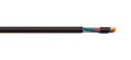 20AWG 12 Conductor Wire Cable (UL2464) - High Flexible Tinned Copper Unshielded Alarm Security Burglar LED Power - for Low Voltage Installations (Matte Black 50FT)