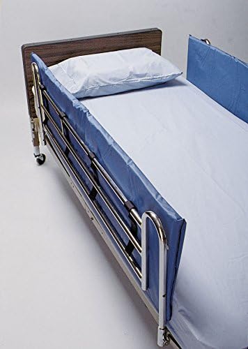 Skil-Care Vinyl Bed Rail Pads, 80" L x 15" H x 2" D - Reinforced, Easy to Clean, E-Z Release Hook & Loop Straps for Secure Fit, Bed Safety Accessory, 401150