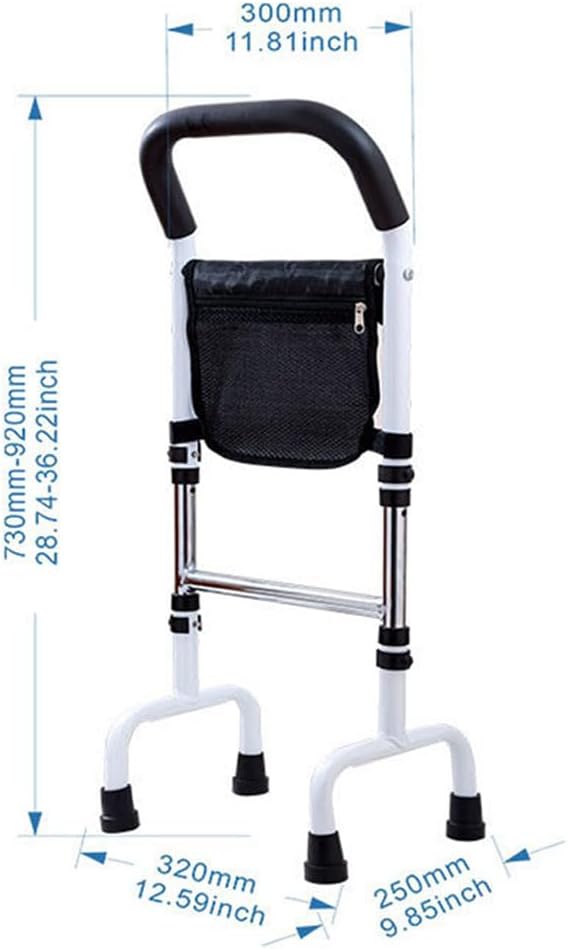 Chair & Couch Stand Assist bar, 6 Kinds of Height Adjustable, for Seniors Elderly, Adults and Others who Need Extra Help, Can Withstand 300 Pounds