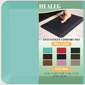 1" Extra Thick Anti Fatigue Floor Mat 30" L x 20" W,Kitchen Mat, Standing Desk Mat,140D Advanced PU Foam Ergonomic Comfort at Home, Office, Garage, Sink (Teal)