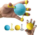 Hand Exercise Ball Squeeze Balls for Hand Therapy Finger Extension Exerciser Finger and Wrist Strengthener, Hand Grip Strengthener for Elderly, Weak Hand, Arthritis, Stroke, Carpal Tunnel