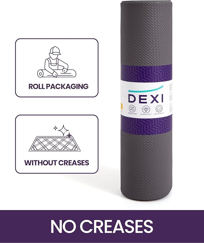 DEXI Kitchen Floor Mats Cushioned Anti Fatigue, 17x29+17x59, Large Long Standing Runner Rug Waterproof, Comfort Memory Foam Padded for Front Sink Laundry, Taupe