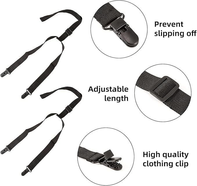 2pcs Clip and Pull Dressing Aid,Dressing Stick for Elderly,Handicap Accessories for Daily Living,Dressing Aids for Seniors, Handicap People, Pregnant Women,Adjustable 27-41 Inches