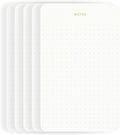 Elegant Desk Notepads for Professionals, Executive's Memo Pads, Minimalist, Gold Foiled, Dotted Layout, 5 Pack, 375 Sheets Total (75 Each), 6.3" x 3.9”, 80 GSM, Eco-friendly, FSC™ Certified
