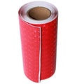 Industrial Reflective Tape Red 6 inch for Truck, Outdoor Waterproof Hazard Conspicuity Warning Marking Tape (10 feet)