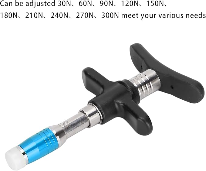 ZJchao Chiropractic Adjustment Tool, 10 Levels Manual Single Head Spinal Massager Hand Back Massage Tool Gun Device Portable Chiropractic Adjustment Tool (Blue)
