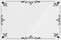 Acrylic Dry Erase Board for Wall with Stylish Border - Shipped Next Day, Made in USA, Non-Magnetic Whiteboard, Wall Mounted Board, Easy to Clean (White - 18x24)