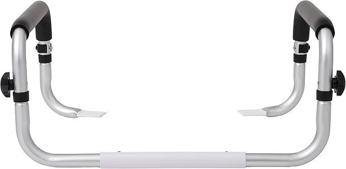 BIRDROCK HOME Toilet Seat Safety Rail for Seniors | Handrail Support Safety Frame for Bathroom | Easy Install - Elderly, Handicap, Bariatrics, Medical Disabled | Raised, Elevated, Assistance, Commode